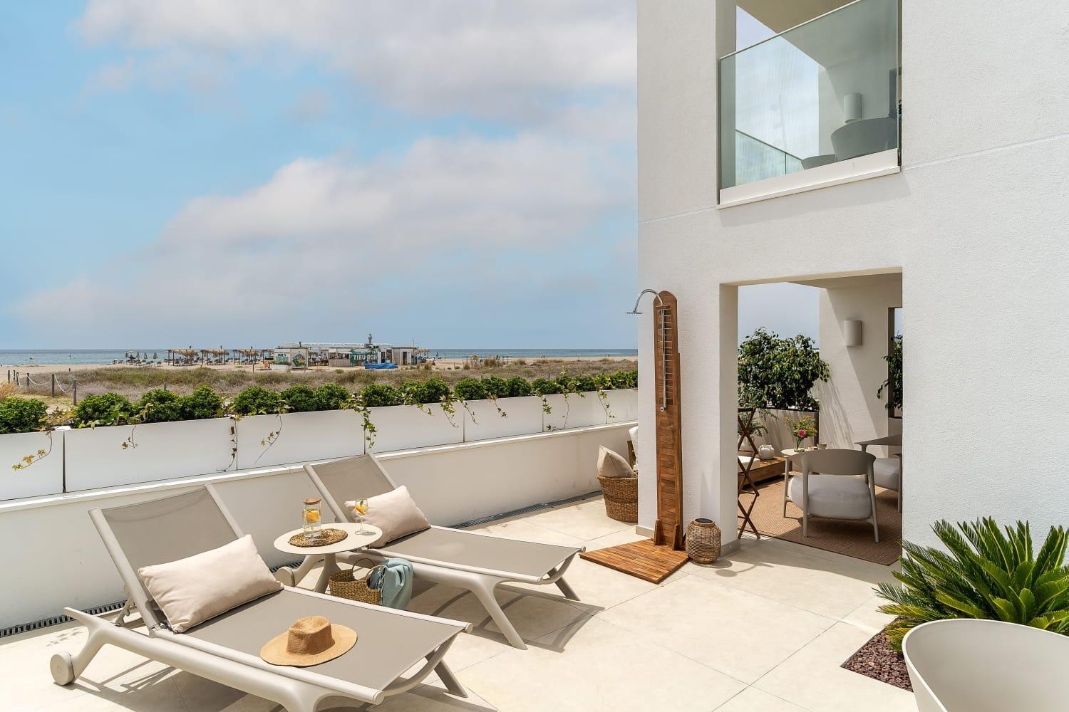 Apartamentos Azul Castelldefels Dış mekan fotoğraf