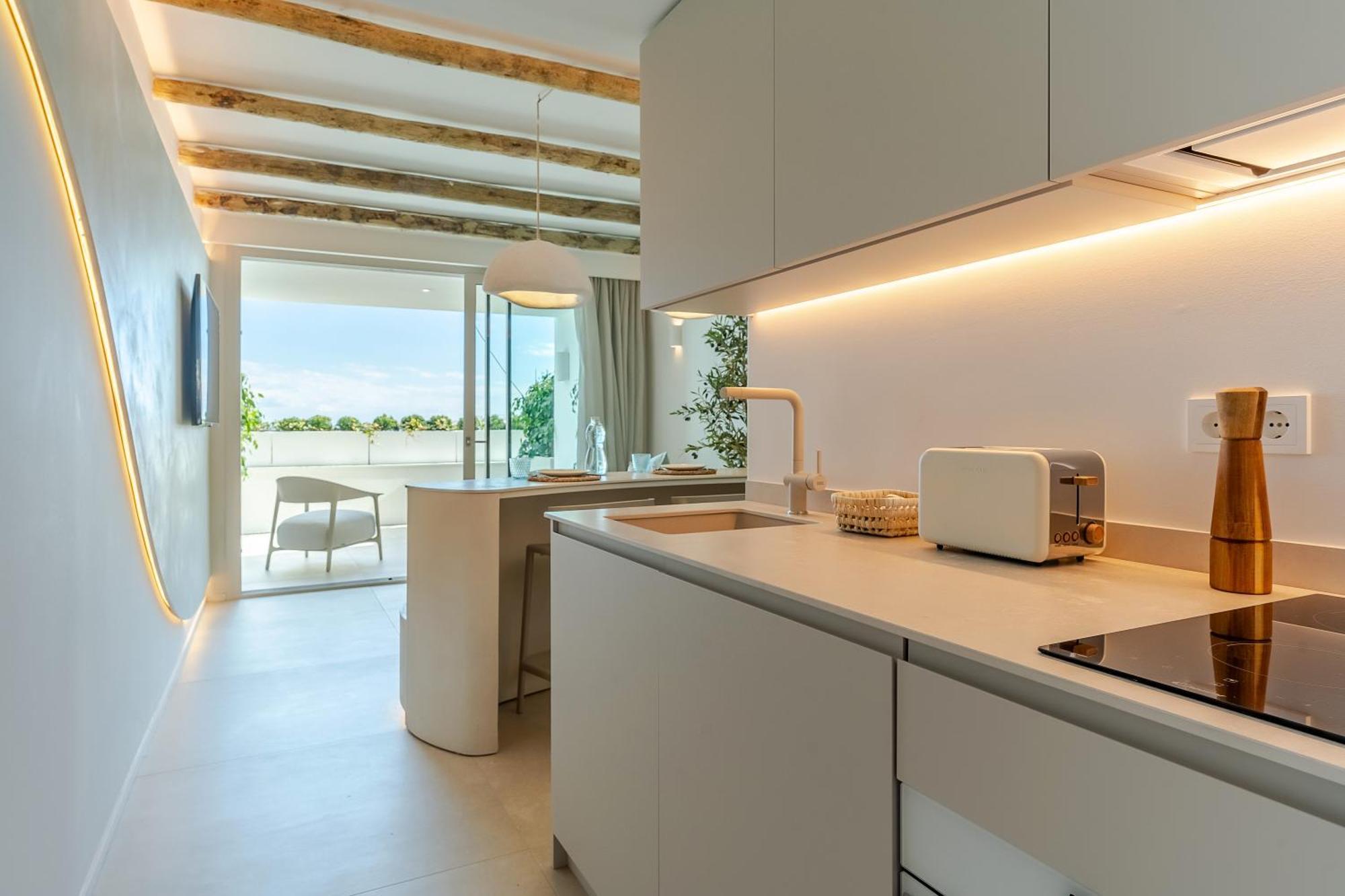 Apartamentos Azul Castelldefels Dış mekan fotoğraf